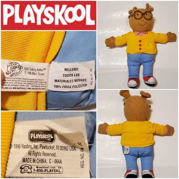 talking arthur doll
